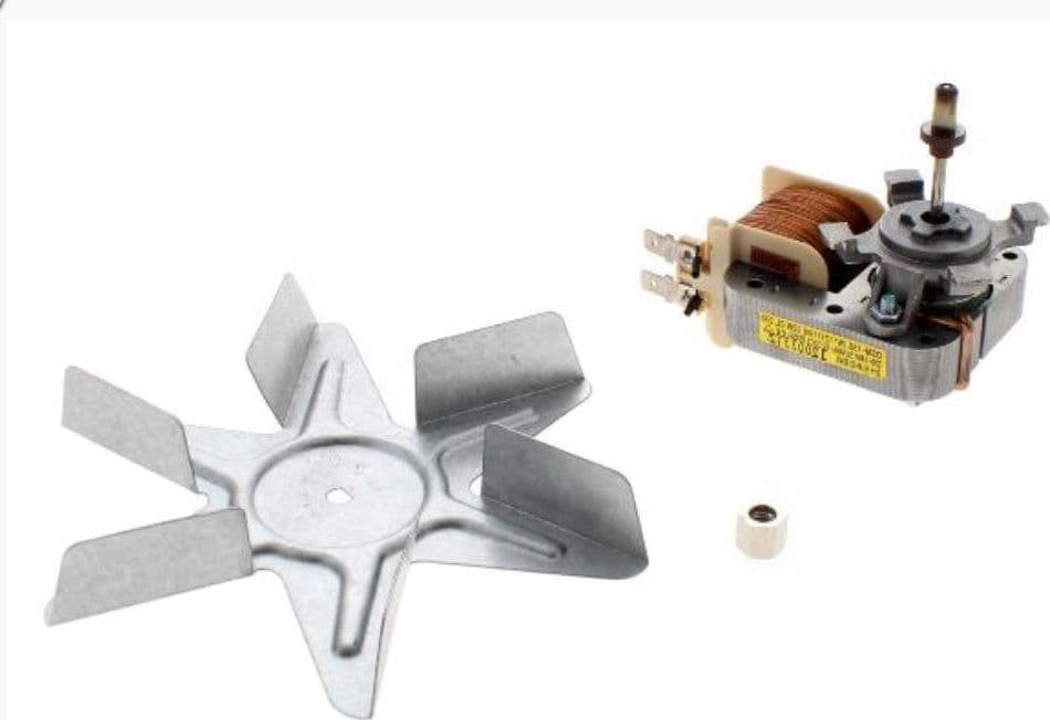 MOTOVENTILATORE COMPLETO PER FORNO VENTILATO ARISTON INDESIT C00533053 ORIGINALE in prodotto EuroStore07 - Alatri, commercioVirtuoso.it