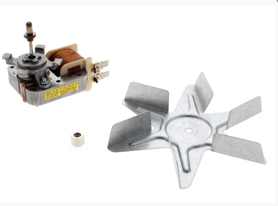 MOTOVENTILATORE COMPLETO PER FORNO VENTILATO ARISTON INDESIT C00533053 ORIGINALE in prodotto EuroStore07 - Alatri, commercioVirtuoso.it