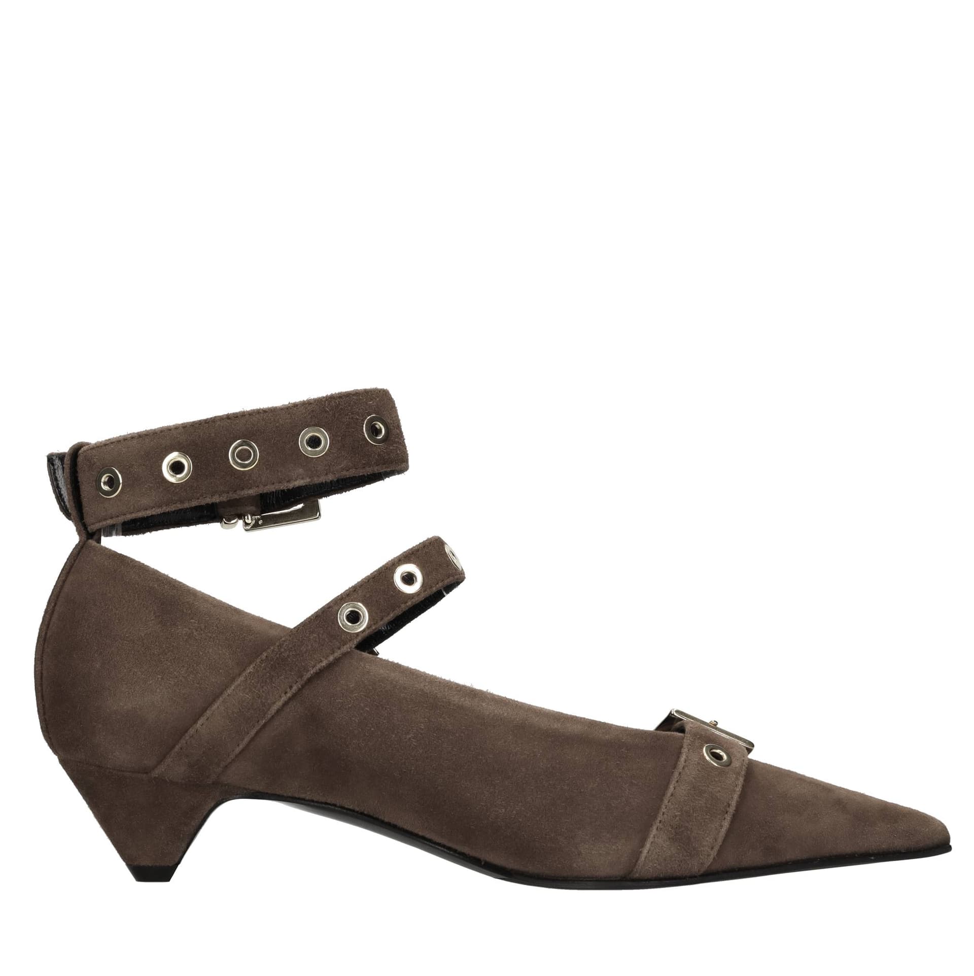 Lella Baldi Scarpe con Tacco Marrone da donna in Scarpe da ballo da donna Drestige - Casamassima, commercioVirtuoso.it