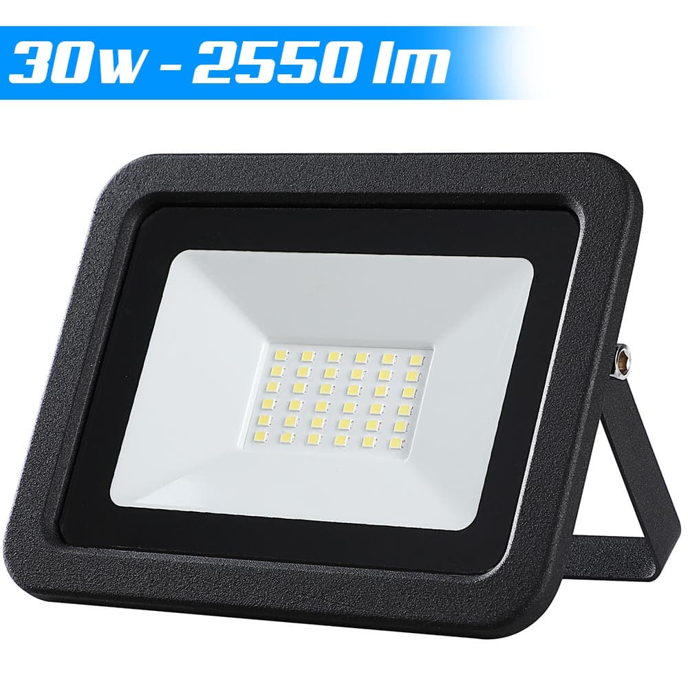 Faro LED 30W 2550LM IP65 Faretto Esterno Slim Luce Bianco Freddo 6500K Alta Luminosità in Proiettori Danyx - Casoria, commercioVirtuoso.it