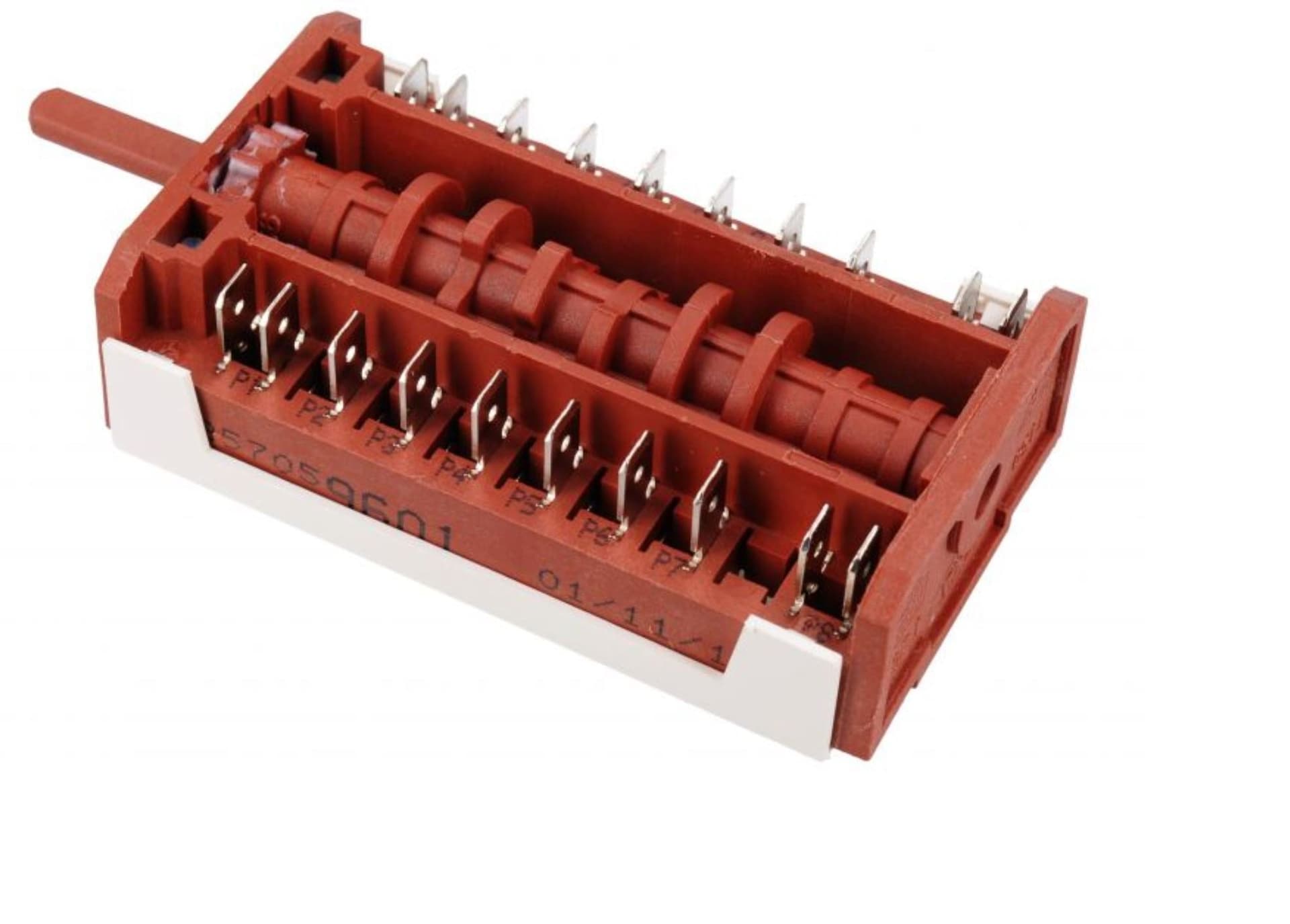 COMMUTATORE SELETTORE 9+OFF PER FORNO REX ELECTROLUX 3570596019 ORIGINALE in prodotto EuroStore07 - Alatri, commercioVirtuoso.it