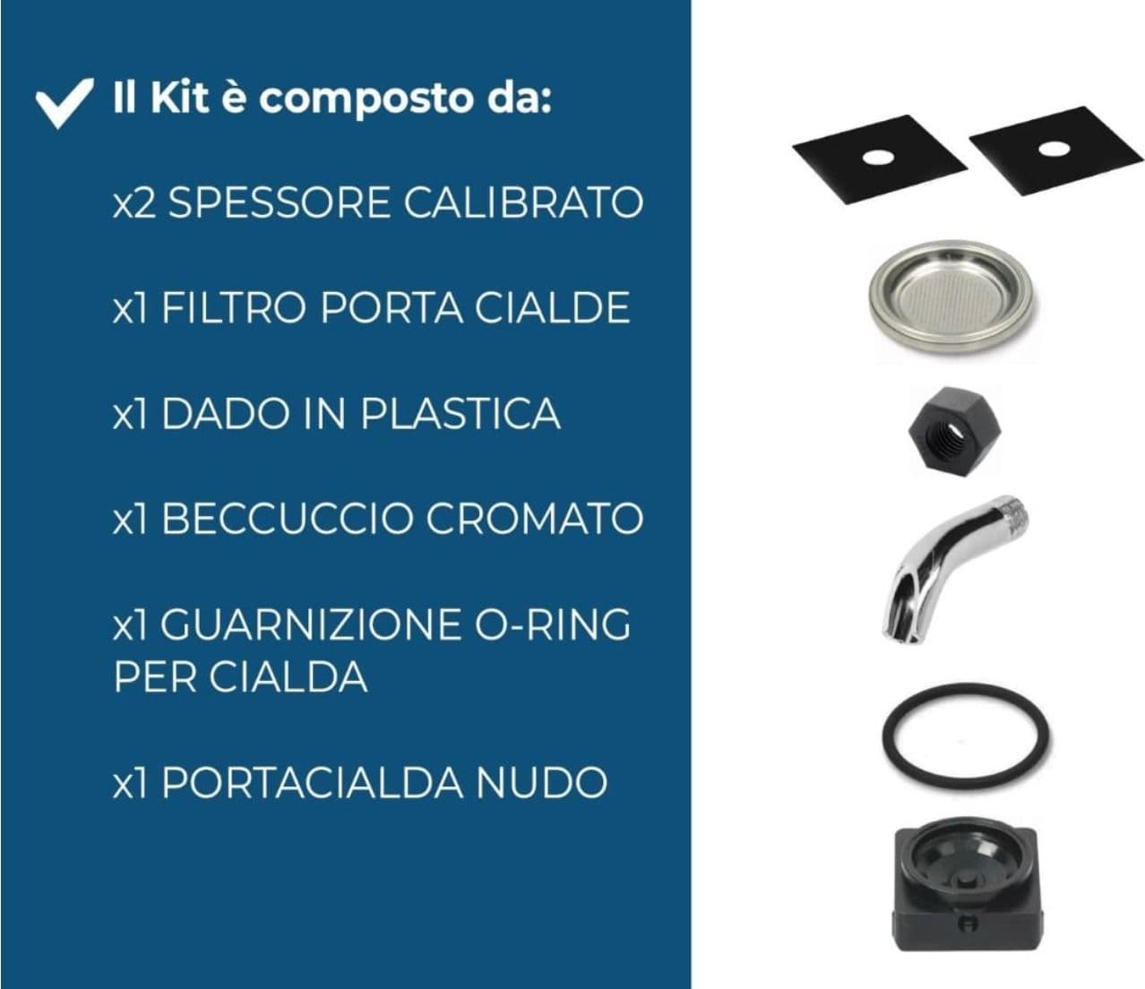 RICAMBI ORIGINALI KIT MANUTENZIONE COMPLETO PER MACCHINA DA CAFFÈ DIDIESSE FROG in prodotto EuroStore07 - Alatri, commercioVirtuoso.it