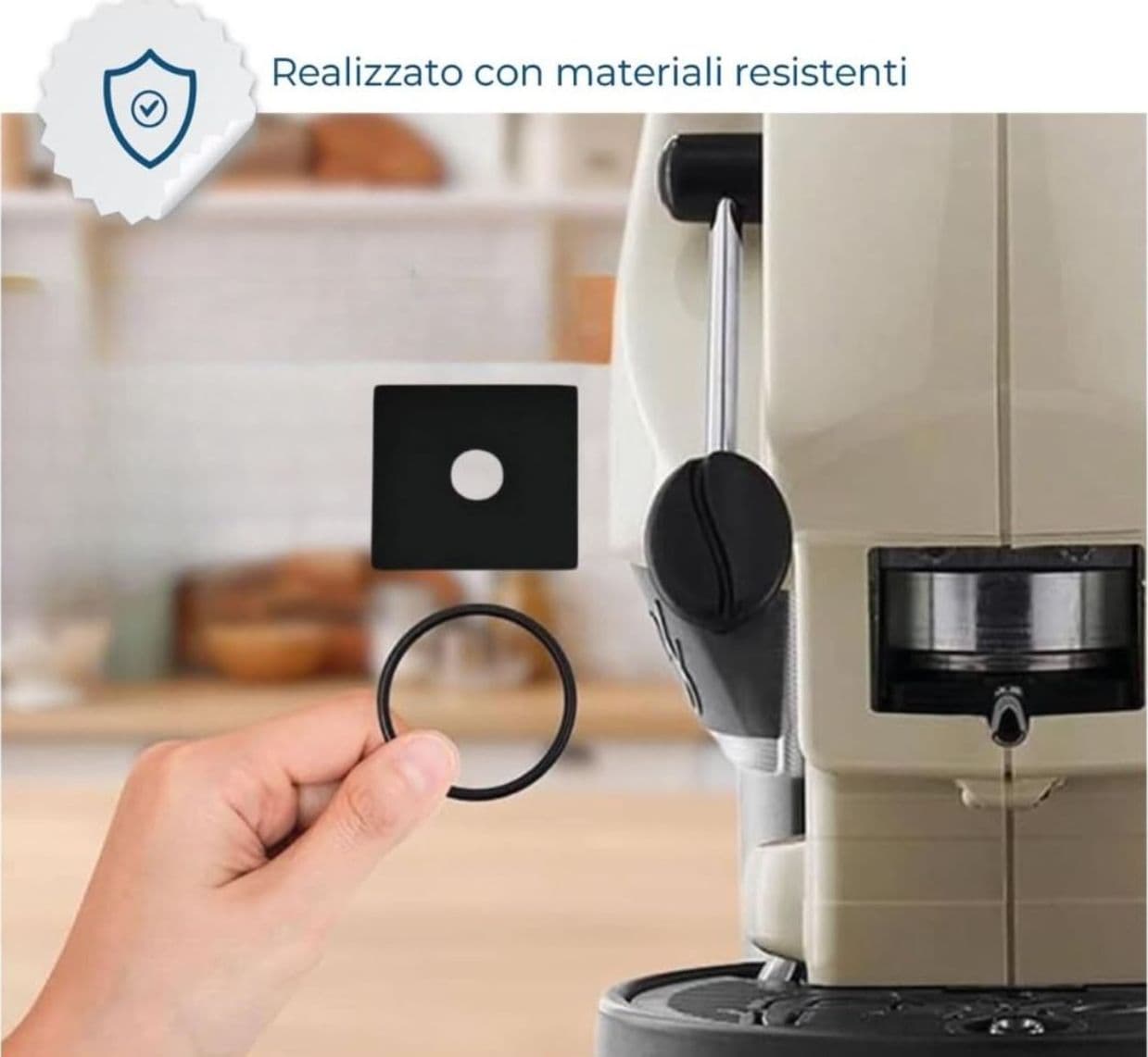 Kit Compatibile Baby Frog: Set Boccola Leva + 1 Guarnizione ad Anello Ricambio + in prodotto EuroStore07 - Alatri, commercioVirtuoso.it