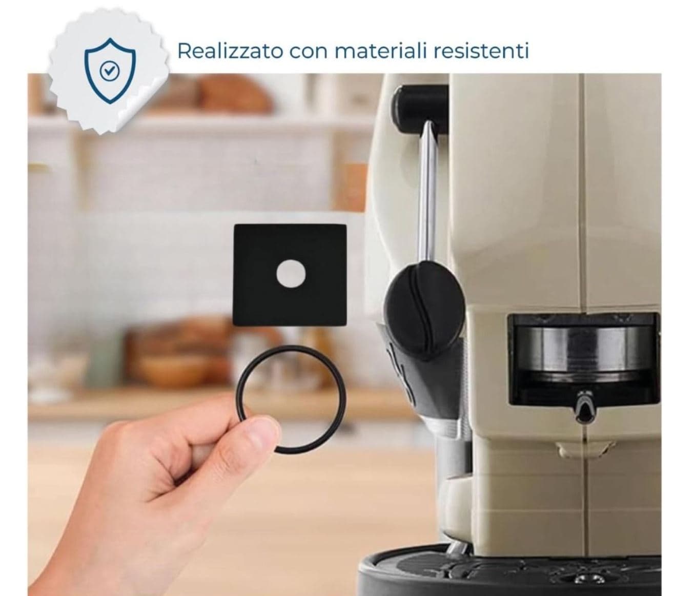 Kit Compatibile Baby Frog: Set Boccola Leva + 1 Guarnizione ad Anello Ricambio + in prodotto EuroStore07 - Alatri, commercioVirtuoso.it