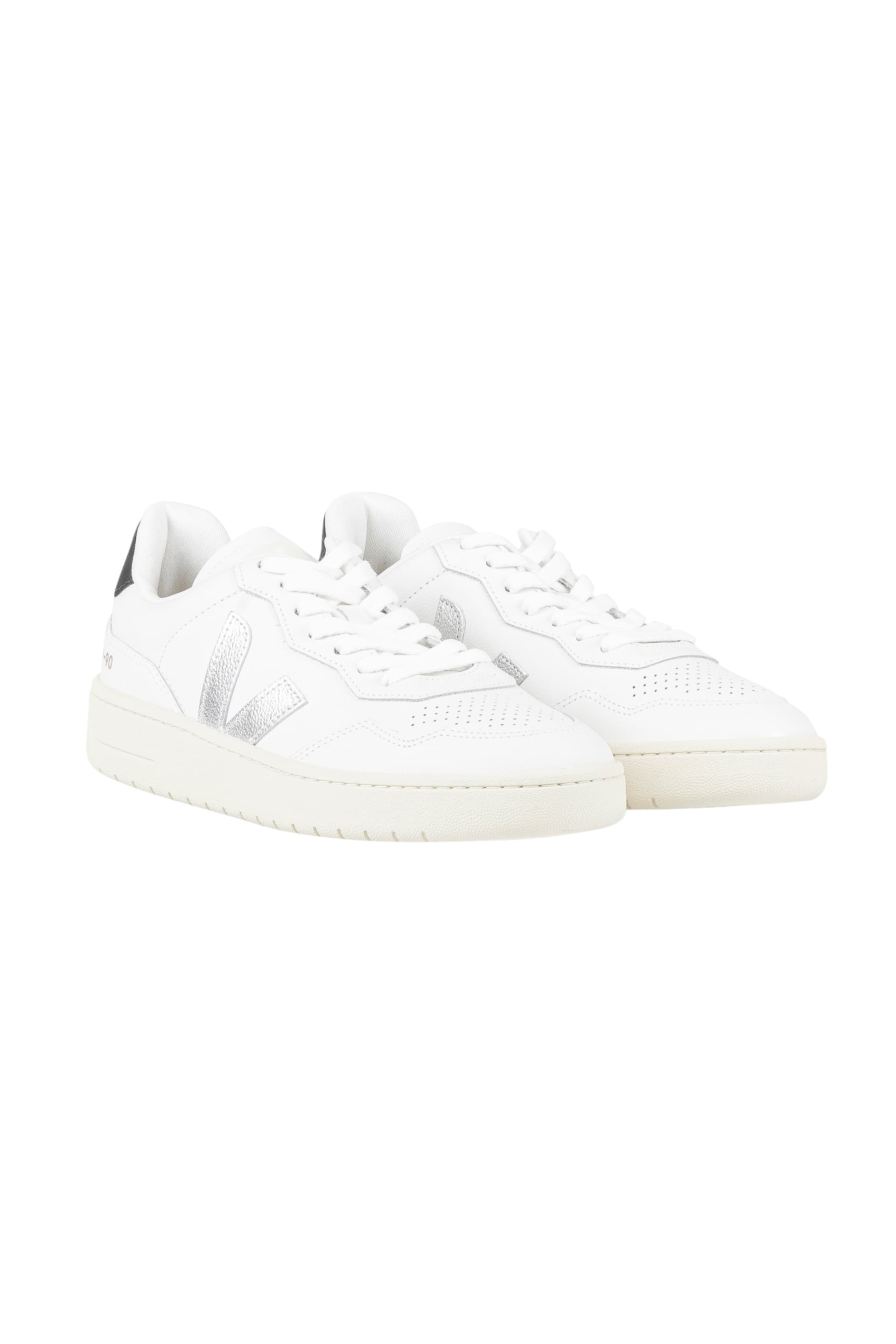 VEJA Veja - Sneakers - 460800 - Bianco/Argento da donna in Sneaker casual Drestige - Casamassima, commercioVirtuoso.it