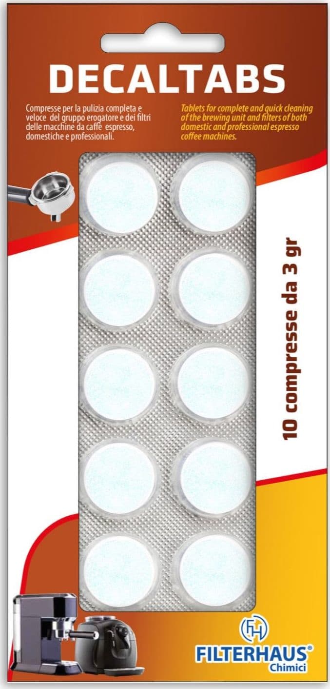 Pastiglie detergenti elimina grassi portafiltri macchine da caffè 10 pz s in prodotto EuroStore07 - Alatri, commercioVirtuoso.it