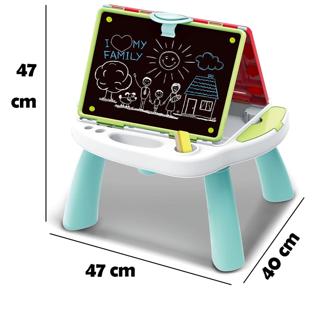 Lavagna per Bambini 4in1 Pieghevole Doppio Lato con Accessori Idea Regalo in Cavalletti Danyx - Casoria, commercioVirtuoso.it