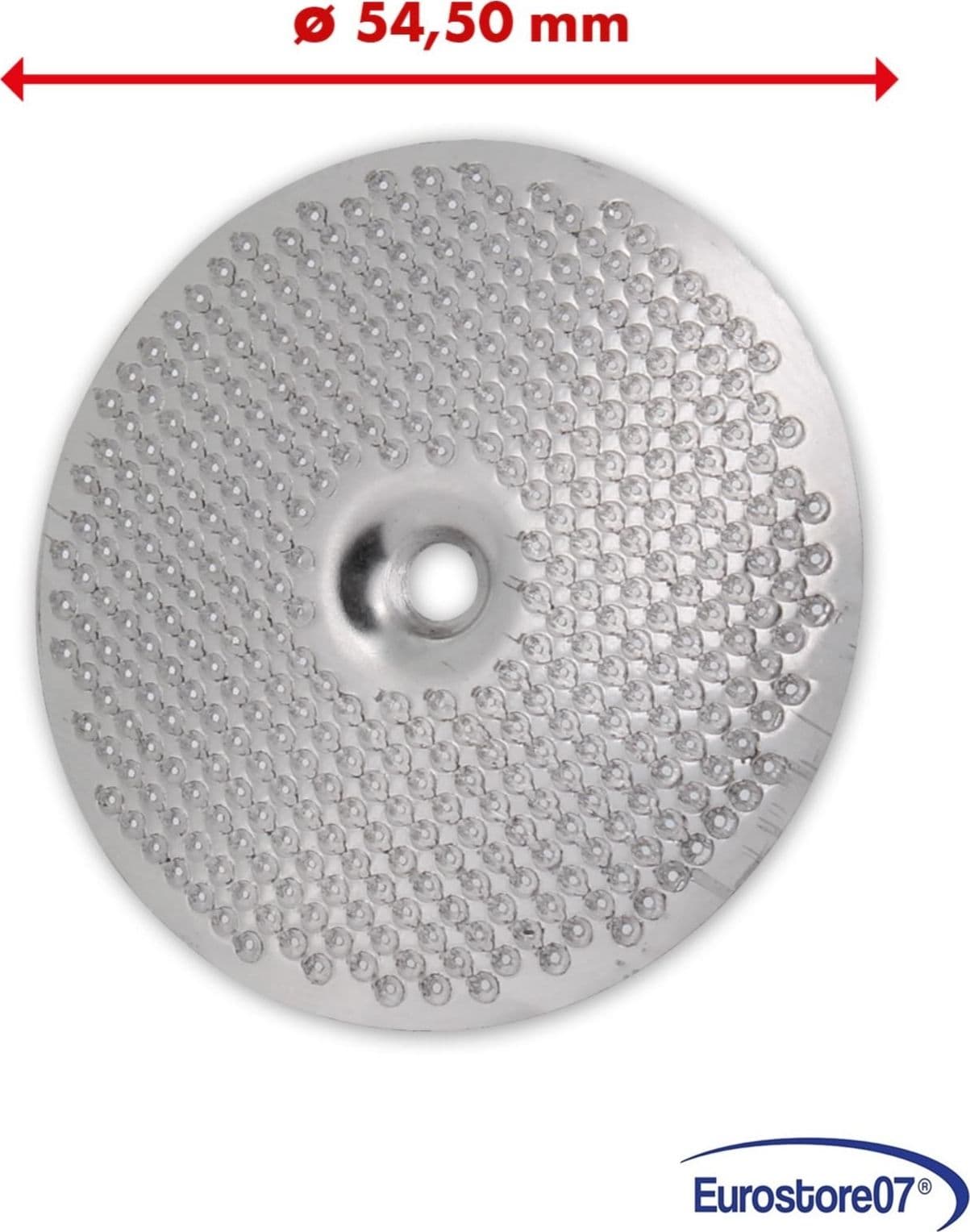Disco doccia acciaio ø 54,50 mm ADATTABILE GAGGIA cod. 996530054322 CAFFETTIERA