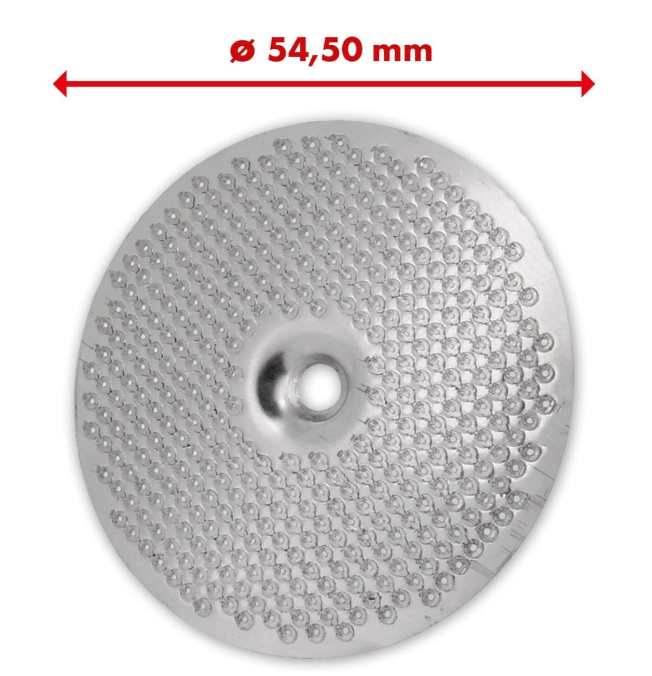 Disco doccia acciaio ø 54,50 mm ADATTABILE GAGGIA cod. 996530054322 CAFFETTIERA in prodotto EuroStore07 - Alatri, commercioVirtuoso.it