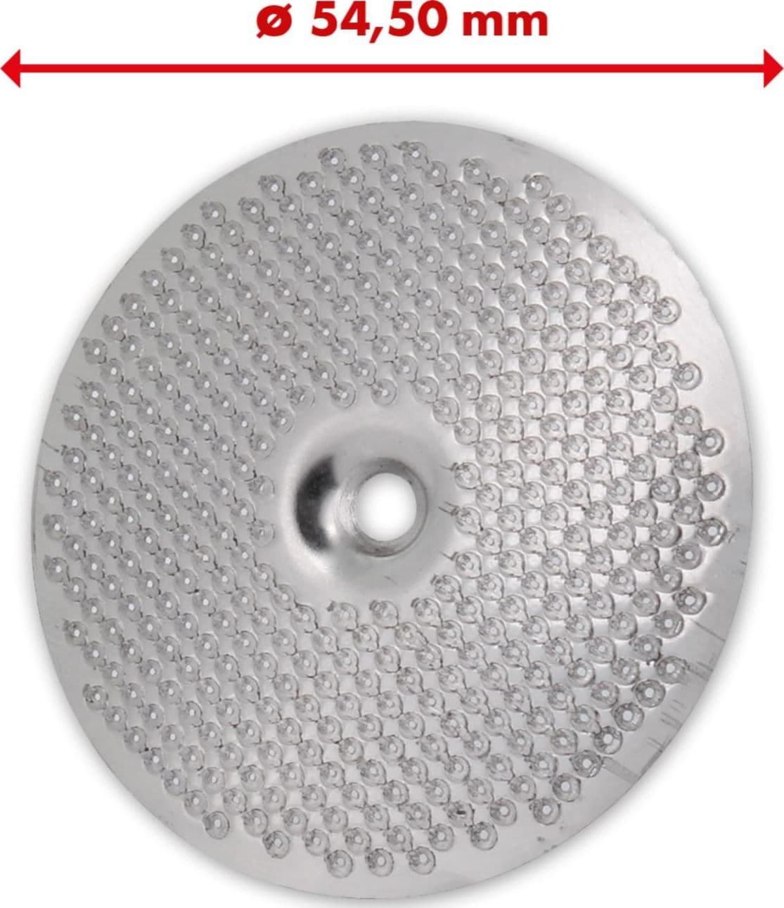 Disco doccia acciaio ø 54,50 mm ADATTABILE GAGGIA cod. 996530054322 CAFFETTIERA in prodotto EuroStore07 - Alatri, commercioVirtuoso.it