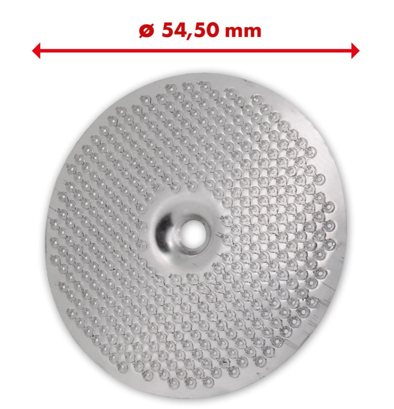 Disco doccia acciaio ø 54,50 mm ADATTABILE GAGGIA cod. 996530054322 CAFFETTIERA in prodotto EuroStore07 - Alatri, commercioVirtuoso.it