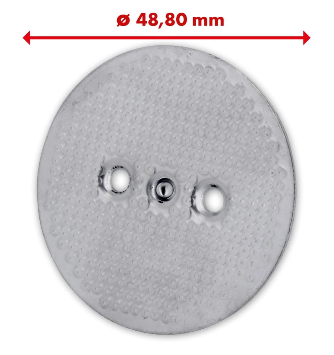 Disco doccia alluminio - 2 fori CAFFETTIERA ESPRESSO SAECO 996530011295 in prodotto EuroStore07 - Alatri, commercioVirtuoso.it