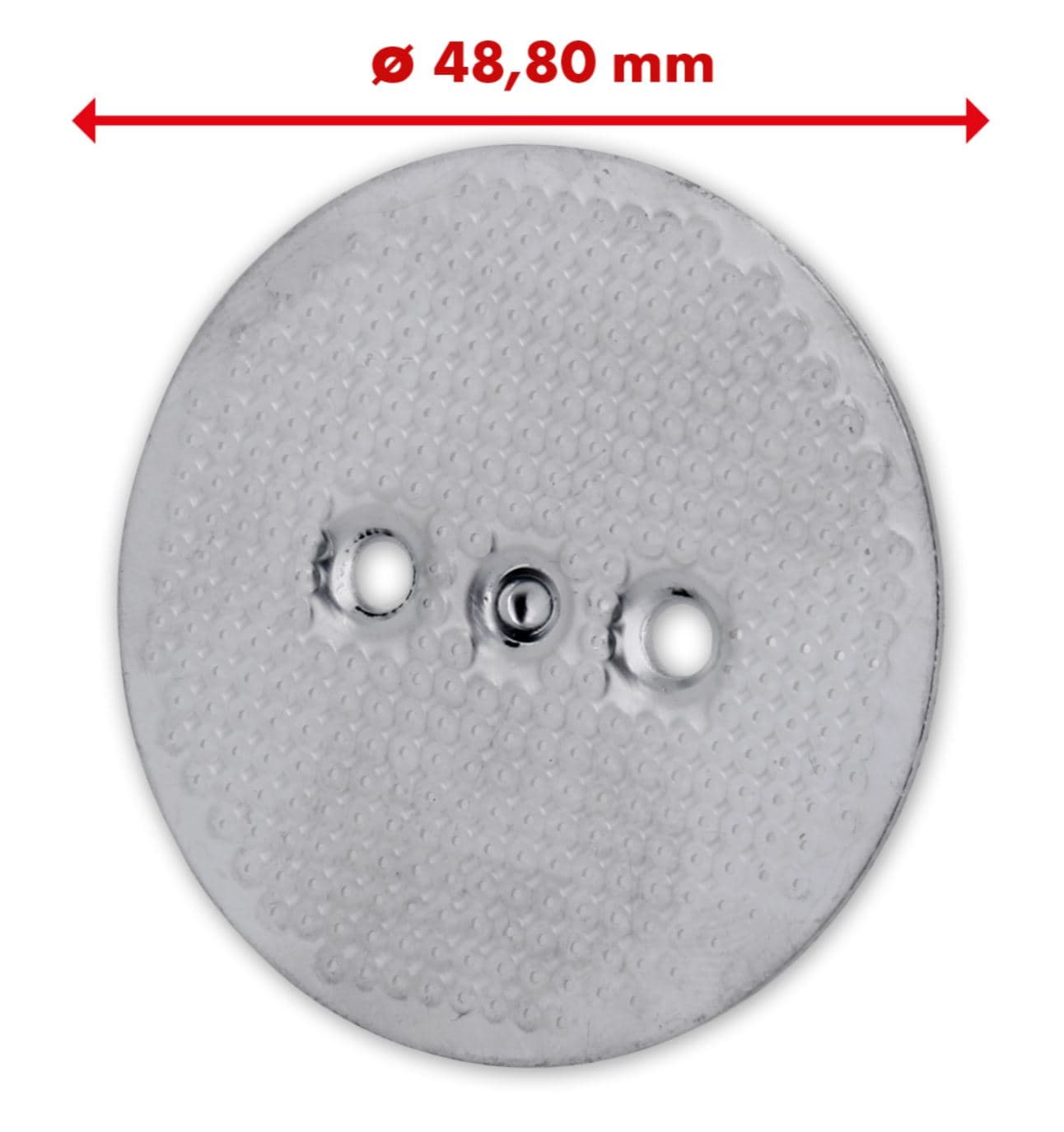 Disco doccia alluminio - 2 fori CAFFETTIERA ESPRESSO SAECO 996530011295 in prodotto EuroStore07 - Alatri, commercioVirtuoso.it