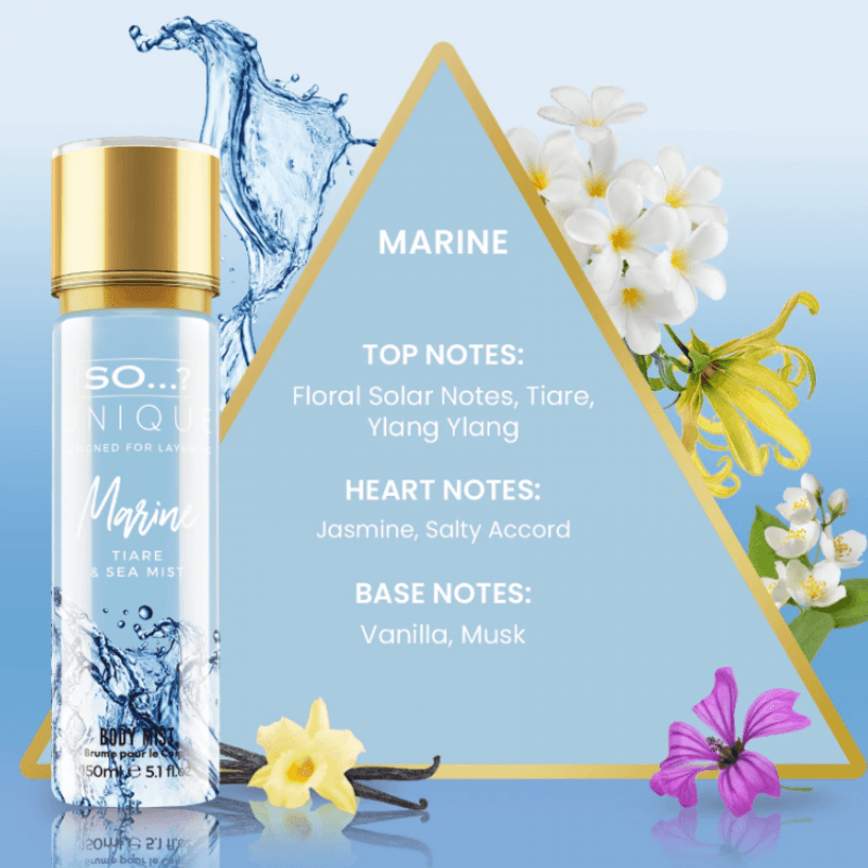 So Unique marine body mist acqua marina 150ml in Spray idratanti per il corpo Clubfarma - Melilli, commercioVirtuoso.it