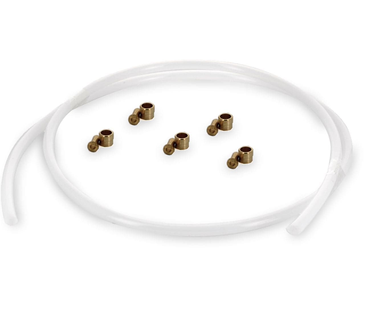 macchina caffe' Tubo ptfe - 100cm + 5 boccole 5 rinforzi Ø 4*6mm in prodotto EuroStore07 - Alatri, commercioVirtuoso.it
