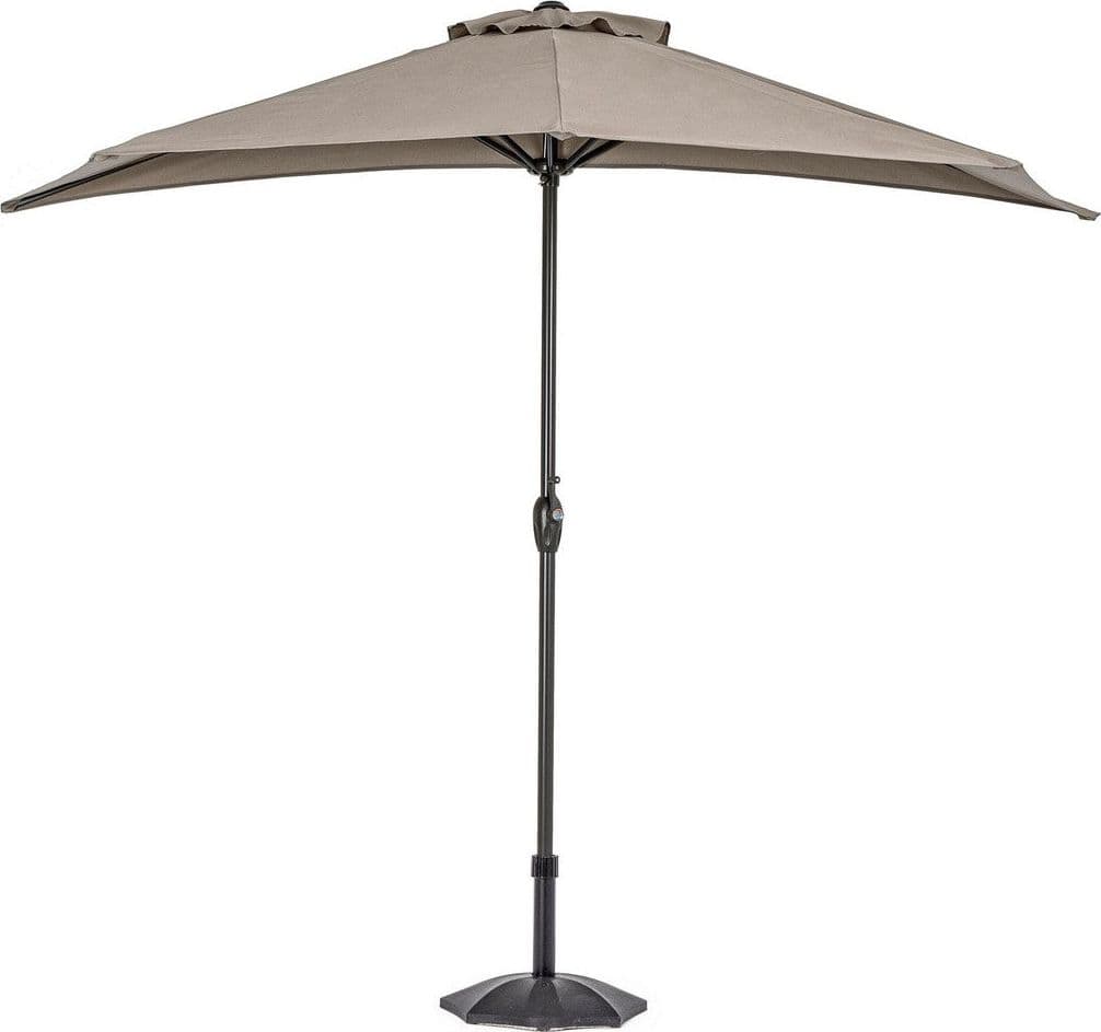 Ombrellone Mezzaluna a parete salvaspazio "Kalife" in alluminio verniciato a polvere per giardino e balcone Ø 270 cm - 14