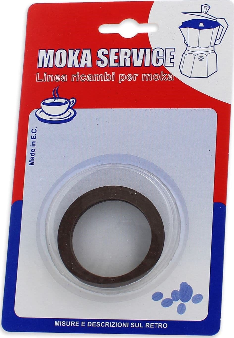 CONFEZIONE 3PZ GUARNIZIONE CAFFETTIERA MOKA CARLO GIANNINA 1 TAZZA N625 in prodotto EuroStore07 - Alatri, commercioVirtuoso.it