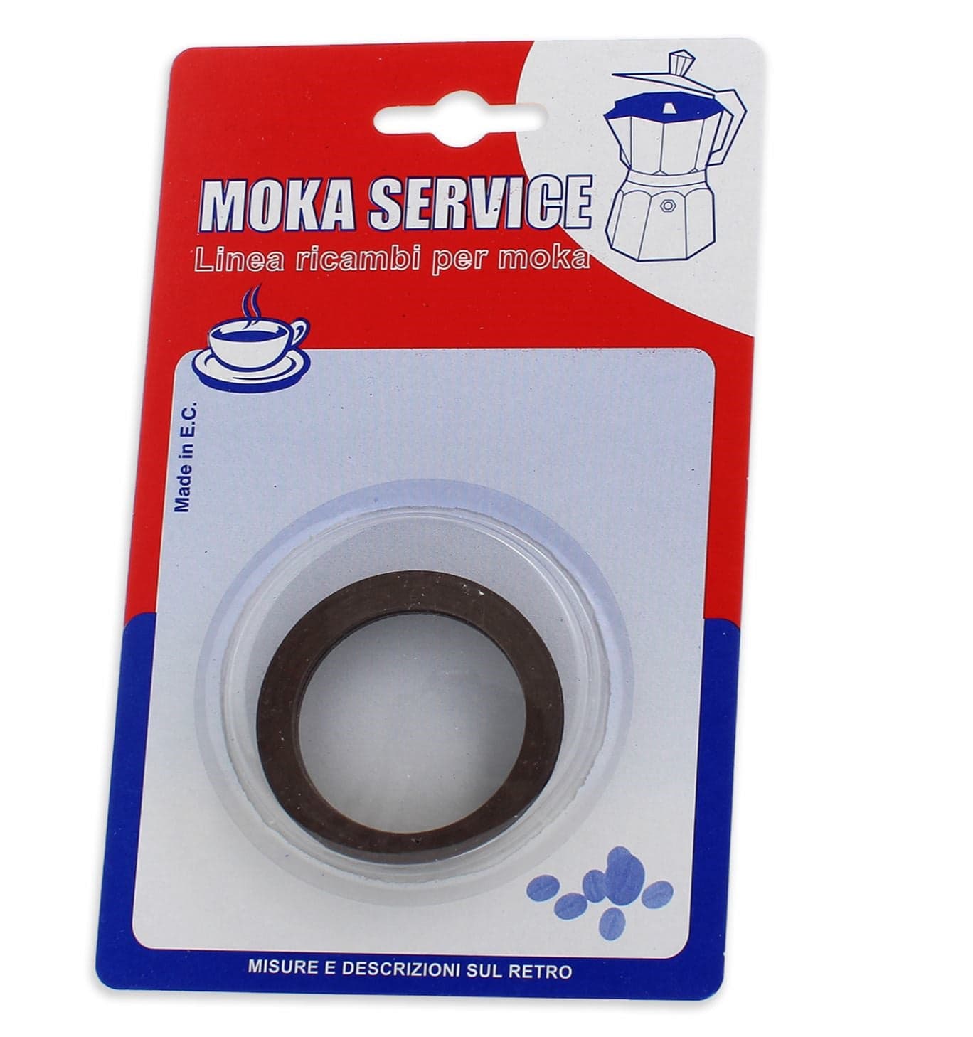 CONFEZIONE 3PZ GUARNIZIONE CAFFETTIERA MOKA CARLO GIANNINA 3 TAZZE N626 in prodotto EuroStore07 - Alatri, commercioVirtuoso.it