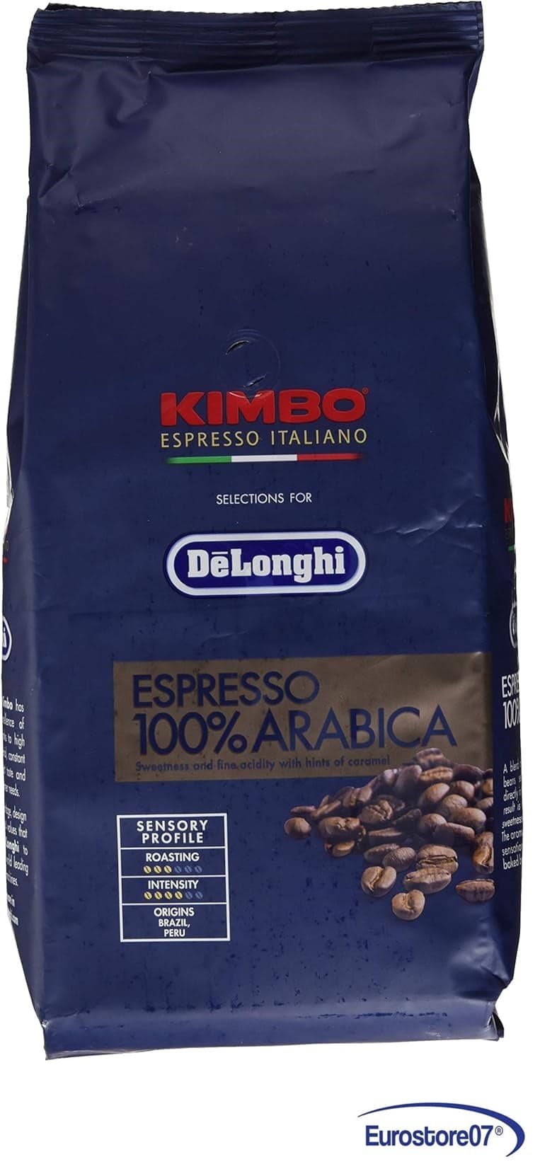 CONFEZIONE CAFFÈ ARABICA 1KG KIMBO ORIGINALE MACCHINA DA CAFFÈ DE LONGHI