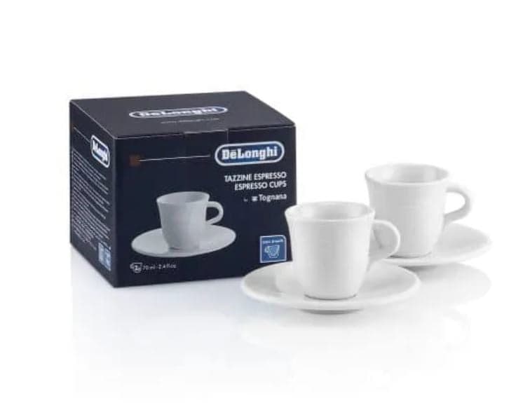 TAZZINE CAFFÈ ESPRESSO ORIGINALE MACCHINA DA CAFFÈ DE LONGHI 2 x 70 ml in prodotto EuroStore07 - Alatri, commercioVirtuoso.it