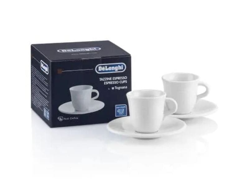 TAZZINE CAFFÈ ESPRESSO ORIGINALE MACCHINA DA CAFFÈ DE LONGHI 2 x 70 ml in prodotto EuroStore07 - Alatri, commercioVirtuoso.it