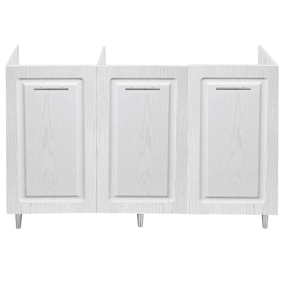Mobile Cucina Sottolavello Componibile in Legno Bianco Frass. Classico 3 Ante 120cm in Moduli componibili Danyx - Casoria, commercioVirtuoso.it