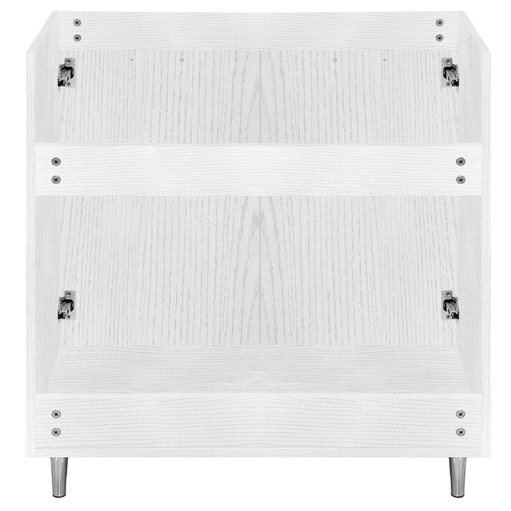 Mobile Cucina Sottolavello Componibile in Legno Bianco Frass. Classico 2 Ante 80cm in Moduli componibili Danyx - Casoria, commercioVirtuoso.it