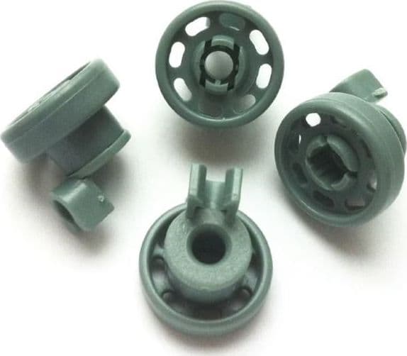 KIT RUOTA CESTELLO LAVASTOVIGLIE BOSCH (00066321, 00424717 HOTPOINT INDESIT 4PZ in prodotto EuroStore07 - Alatri, commercioVirtuoso.it