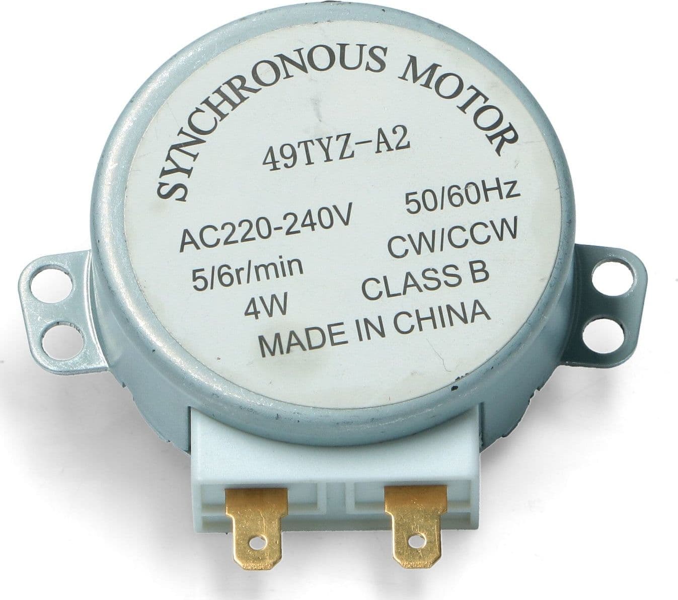 MOTORINO SINCRONO 4W 5/6rpm PER FORNO MICROONDE 220 VOLT 2 CONTATTI in prodotto EuroStore07 - Alatri, commercioVirtuoso.it