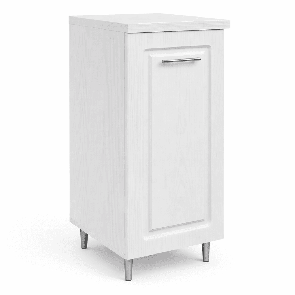 Mobile Cucina Componibile Base 1 Anta Bianco Frass. Classico 40x50 H 85 cm in Moduli componibili Danyx - Casoria, commercioVirtuoso.it
