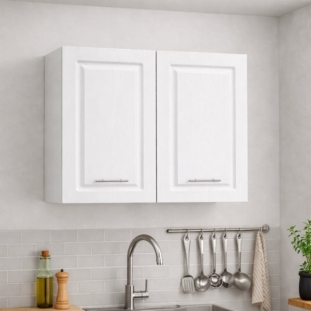 Pensile da Cucina Scolapiatti Sistema Raccogli Gocce Mobile Bianco Frass. Classico 80cm in Scolapiatti Danyx - Casoria, commercioVirtuoso.it