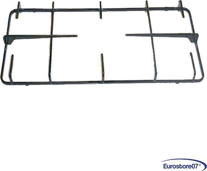 LOFRA GRIGLIA PER CUCINA A GAS SMALTATA NERA 492 X 250 mm. FUOCO CENTRALE