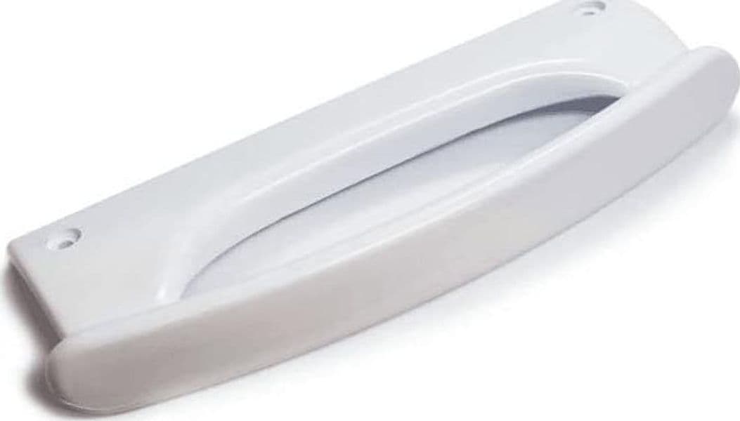 MANIGLIA FRIGORIFERO WHIRLPOOL BIANCA C00313122 220mm FORI 175 MF 23 in prodotto EuroStore07 - Alatri, commercioVirtuoso.it
