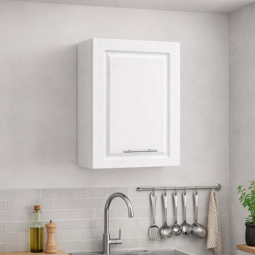 Mobile Cucina Pensile 1 Anta Componibile in Legno Bianco Frass. Classico 60x32 H72 in Moduli componibili Danyx - Casoria, commercioVirtuoso.it