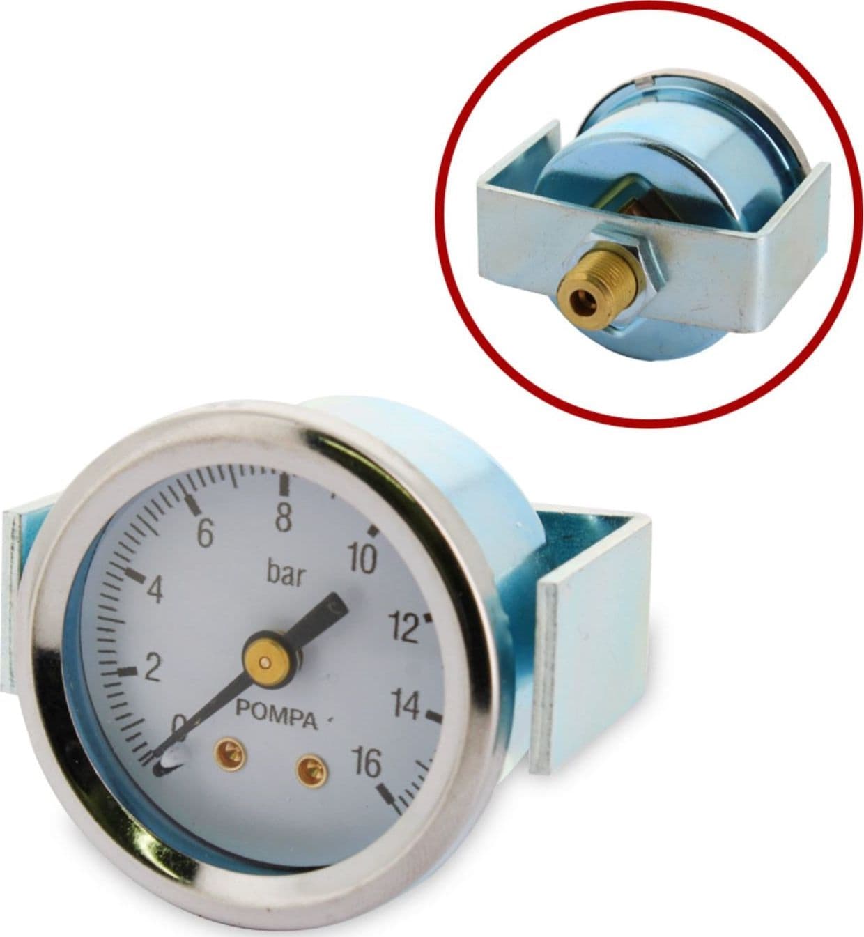 BEZZERA MACCHINA CAFFE BAR Manometro pompa Ø39mm 0÷16bar attacco 1/8m 7432523 in prodotto EuroStore07 - Alatri, commercioVirtuoso.it