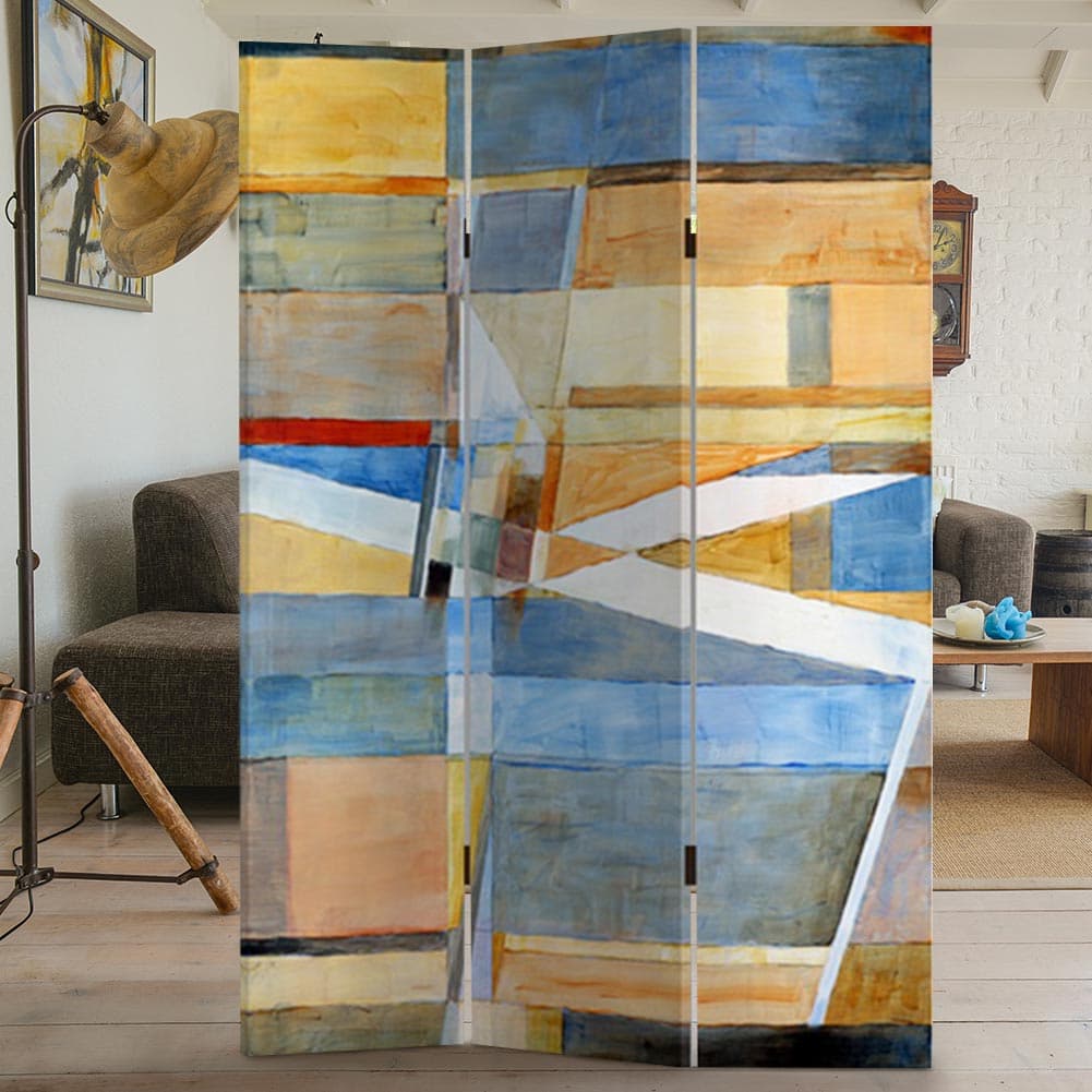 Paravento Separè 3 Pannelli 180x120cm Stampa Legno Fronte Retro Divisorio Pieghevole in Paraventi Danyx - Casoria, commercioVirtuoso.it
