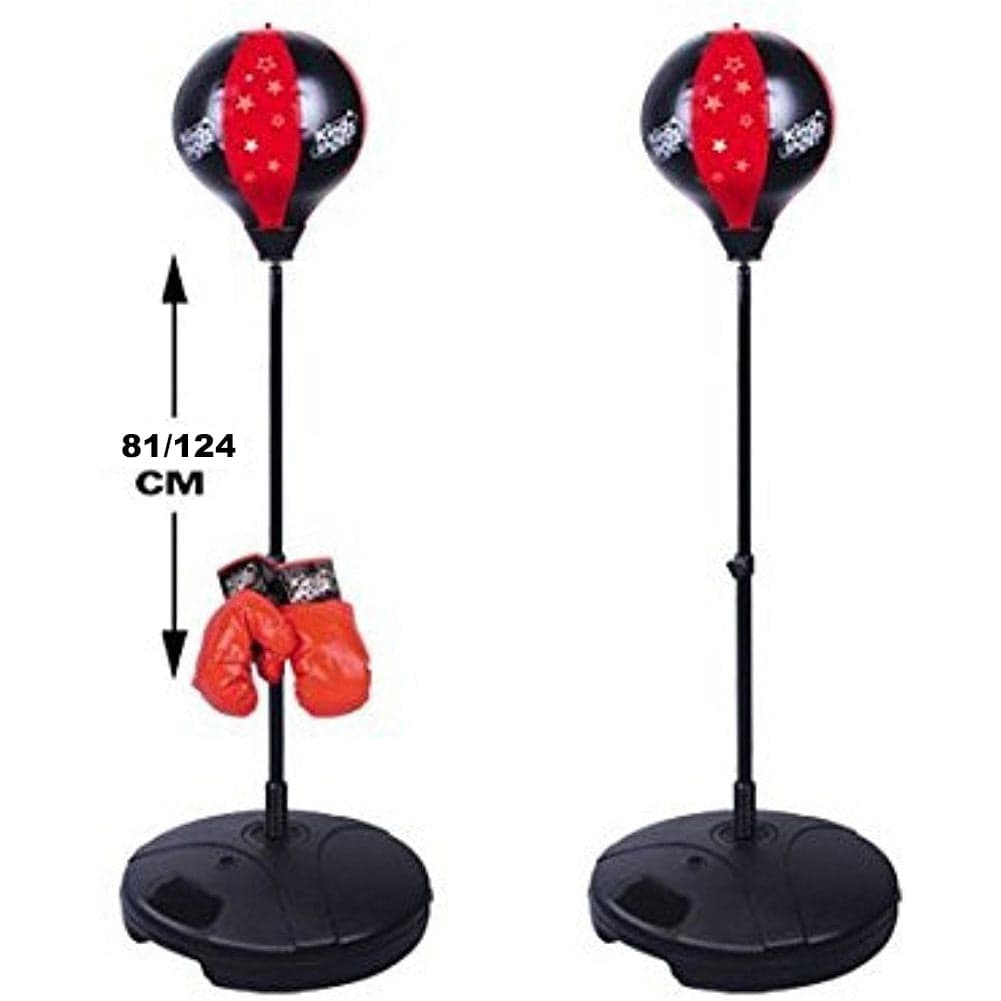 Punching Ball Bambini Regolabile 81-124 cm con Guantoni e Base Riempibile in Manichini da boxe Danyx - Casoria, commercioVirtuoso.it