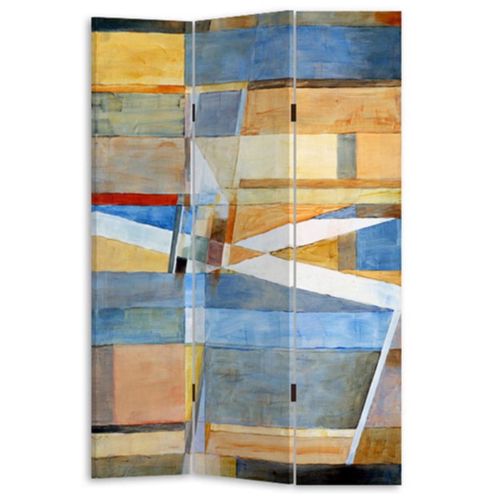 Paravento Separè 3 Pannelli 180x120cm Stampa Legno Fronte Retro Divisorio Pieghevole in Paraventi Danyx - Casoria, commercioVirtuoso.it