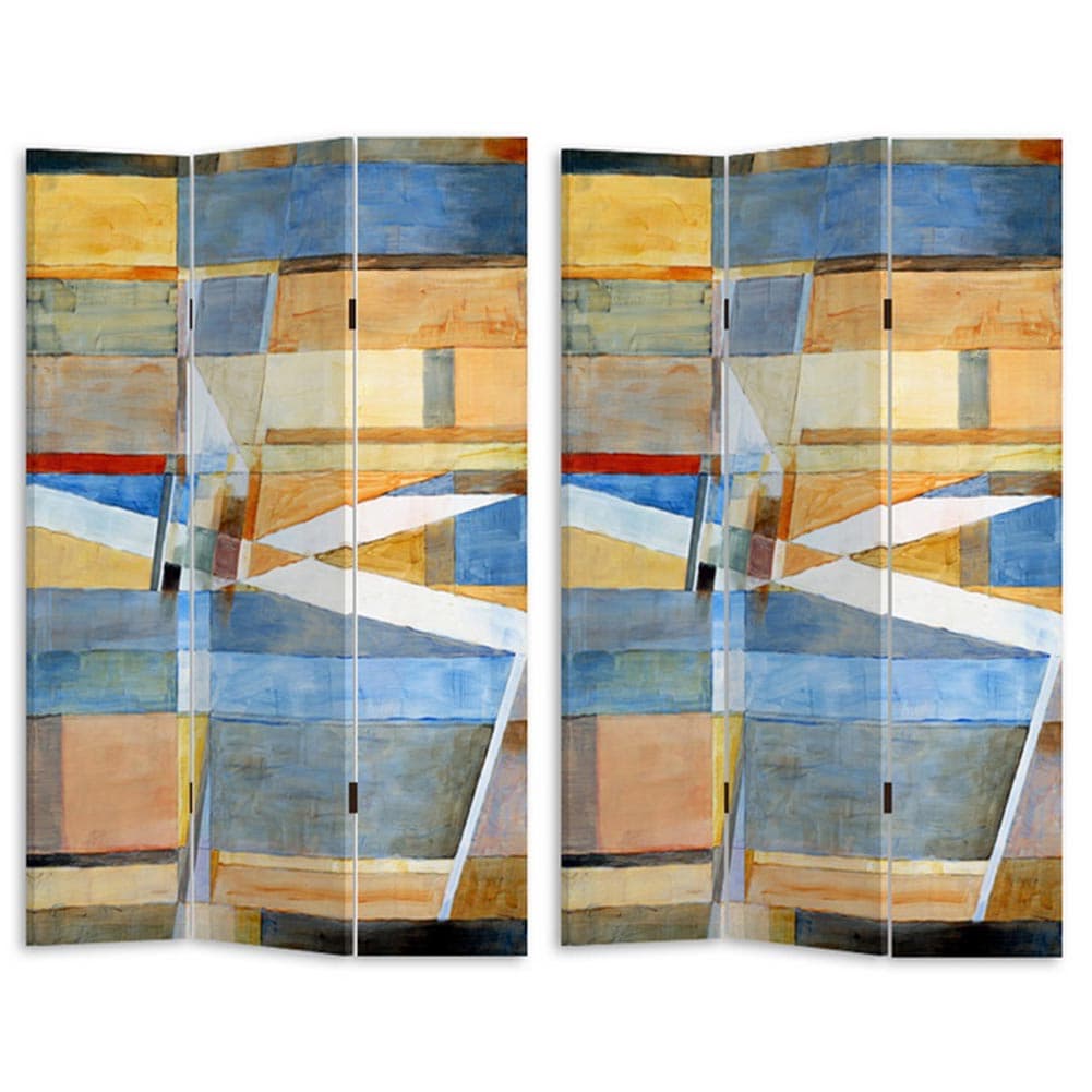 Paravento Separè 3 Pannelli 180x120cm Stampa Legno Fronte Retro Divisorio Pieghevole in Paraventi Danyx - Casoria, commercioVirtuoso.it