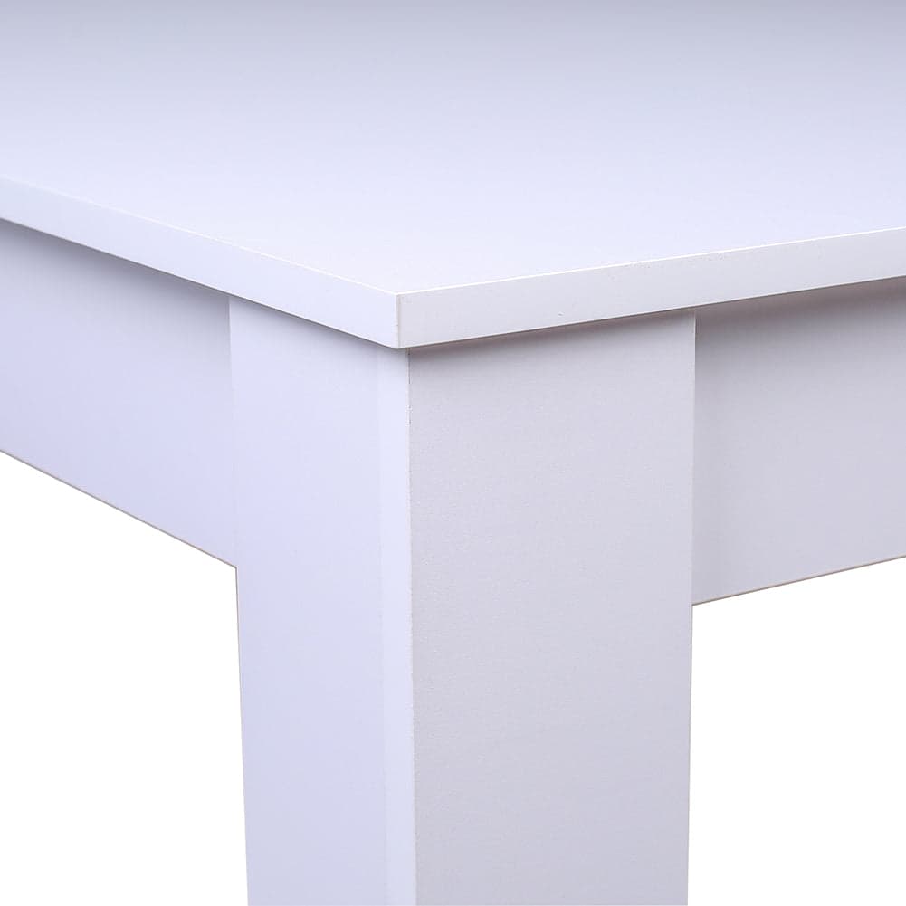 Tavolo per Sala da Pranzo Fisso 120x80 H74cm Bianco e Top 18mm Moderno in Tavoli da sala da pranzo Danyx - Casoria, commercioVirtuoso.it