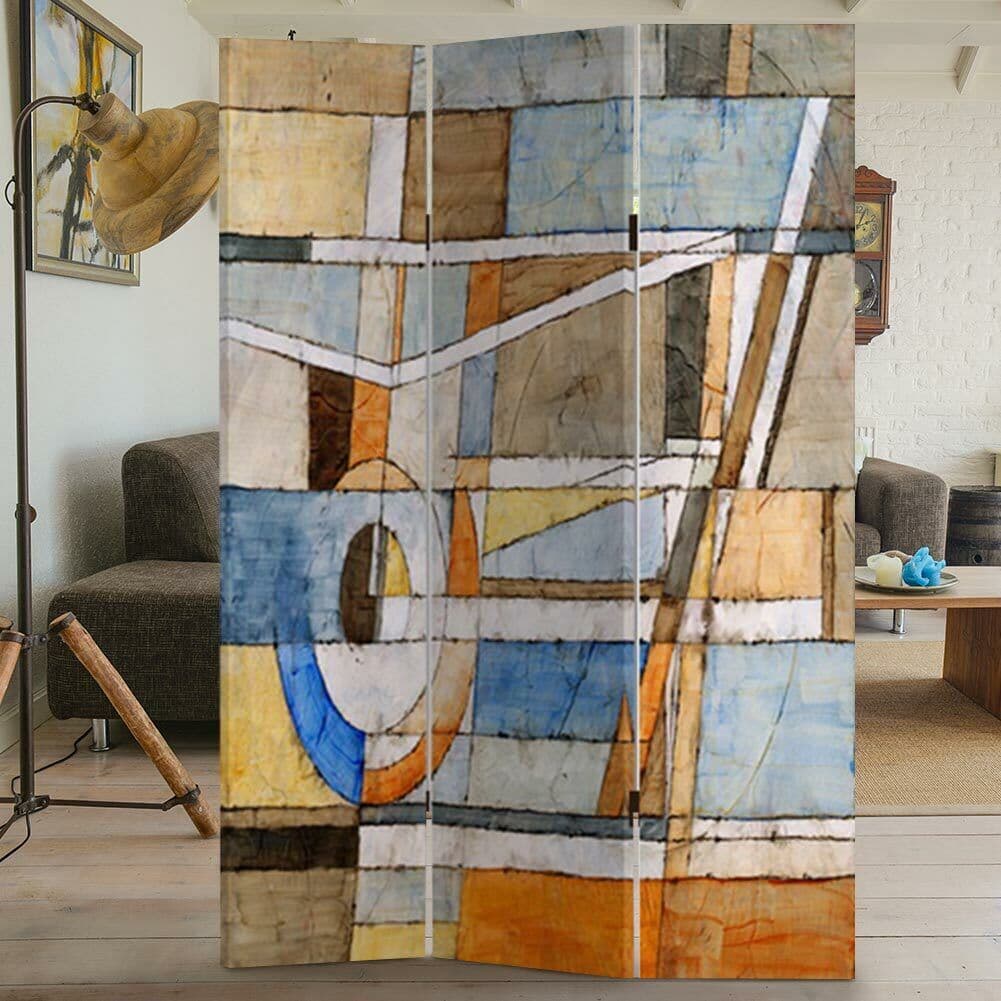 Paravento Separè 3 Pannelli 180x120cm Stampa Legno Fronte Retro Pieghevole in Paraventi Danyx - Casoria, commercioVirtuoso.it