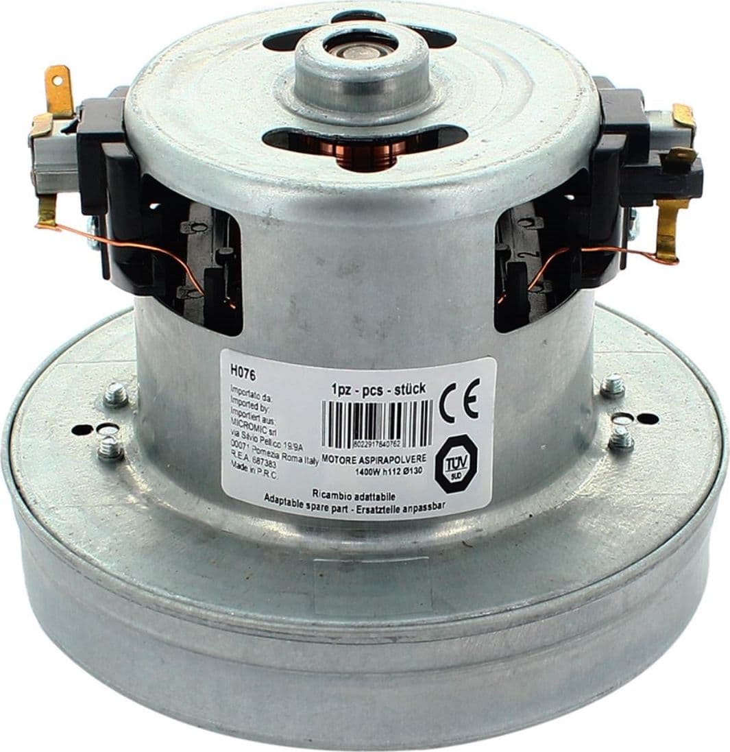 MOTORE ASPIRAPOLVERE 1400w h112 ø130 220 /230 volt per molte marche in prodotto EuroStore07 - Alatri, commercioVirtuoso.it