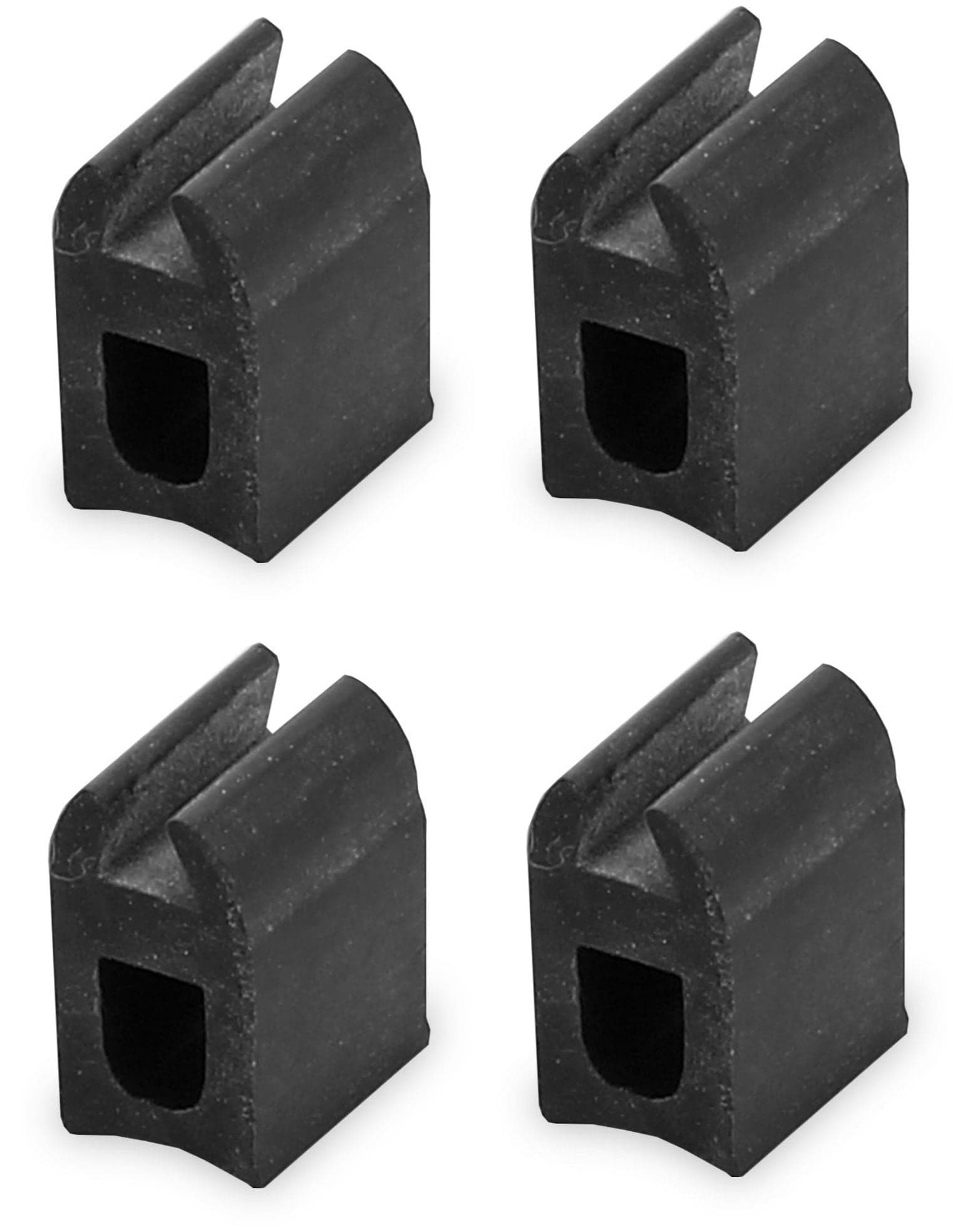 Piedino in gomma per griglie base 10x8 mm altezza 13,5 mm adattabile rex pz 4 in prodotto EuroStore07 - Alatri, commercioVirtuoso.it