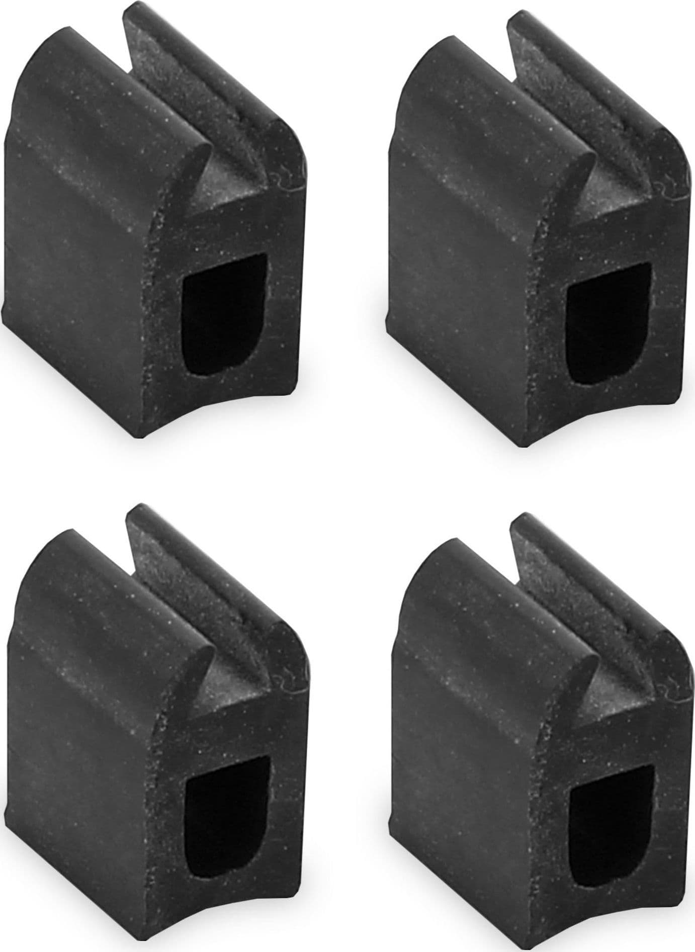 Piedino in gomma per griglie base 10x8 mm altezza 13,5 mm adattabile rex pz 4 in prodotto EuroStore07 - Alatri, commercioVirtuoso.it