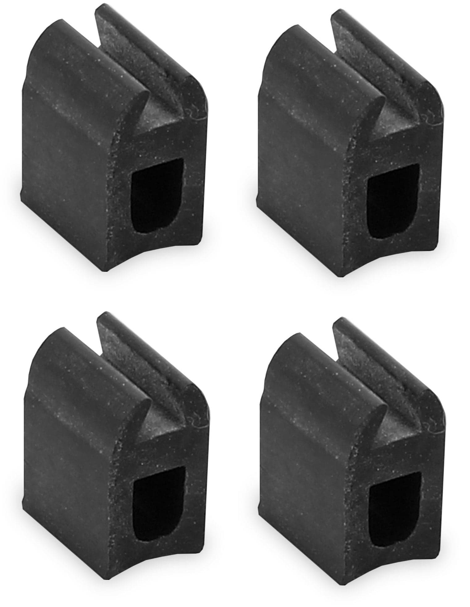 Piedino in gomma per griglie base 10x8 mm altezza 13,5 mm adattabile rex pz 4 in prodotto EuroStore07 - Alatri, commercioVirtuoso.it