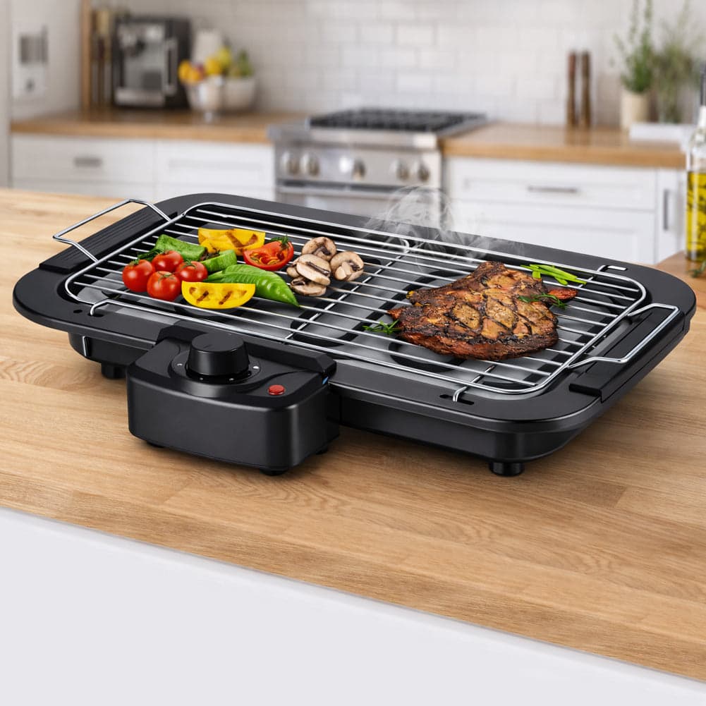 Barbecue Elettrico 2in1 Grill da tavolo e da Terra 2000W con Supporto Bbq in Barbecue elettrici Danyx - Casoria, commercioVirtuoso.it
