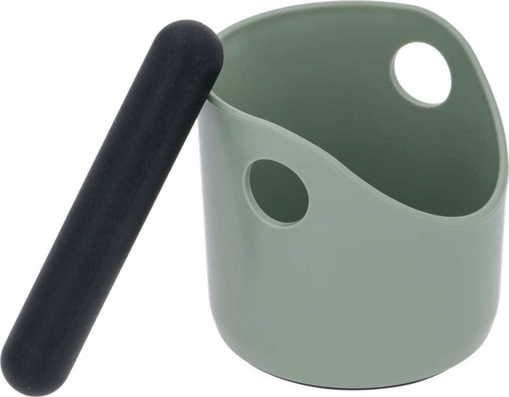MACCHINA CAFFE' PROFESSIONALE CASSETTO BATTIFONDI IN PLASTICA GRIGIO ø 100 mm in prodotto EuroStore07 - Alatri, commercioVirtuoso.it