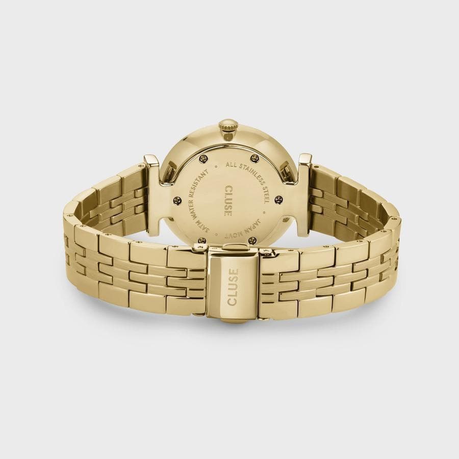 Cluse - Orologio Triomphe Steel White Pearl, Gold Colour in Orologi da polso Alba Gioielli - Casoria, commercioVirtuoso.it