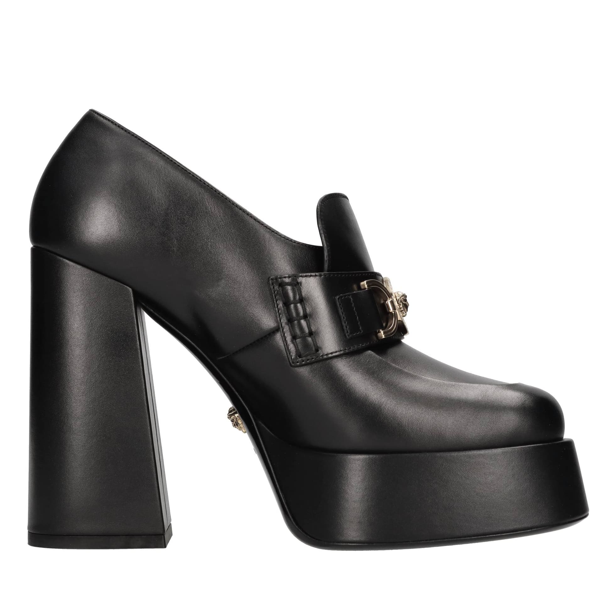 Versace Scarpe basse Nero da donna in Scarpe col tacco Drestige - Casamassima, commercioVirtuoso.it