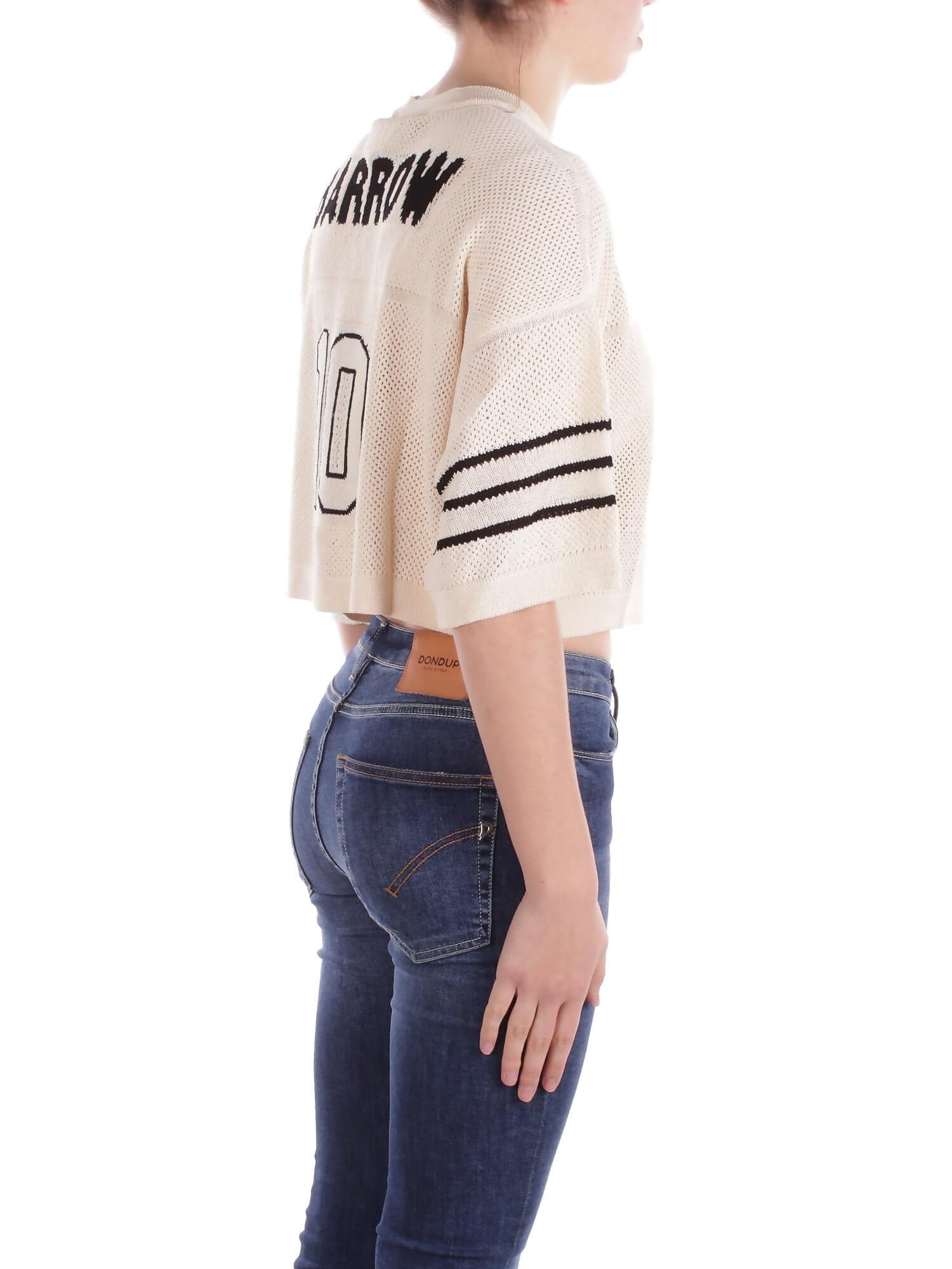 BARROW Maglie Vanilla da donna in T-shirt Drestige - Casamassima, commercioVirtuoso.it